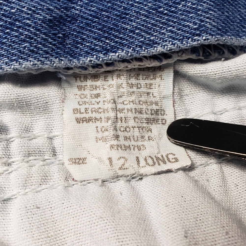 Vintage Lee's Super High Rise Mom Jean Elastic - Picture 8 of 8